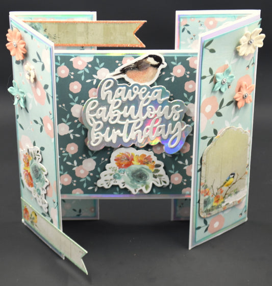 TK Paper Boutique Ready to Assemble Card Making Kit- Pop Out Gatefold Cards