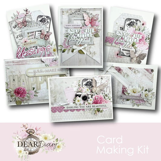 Uniquely Creative Card Making Kit - Dear Diary