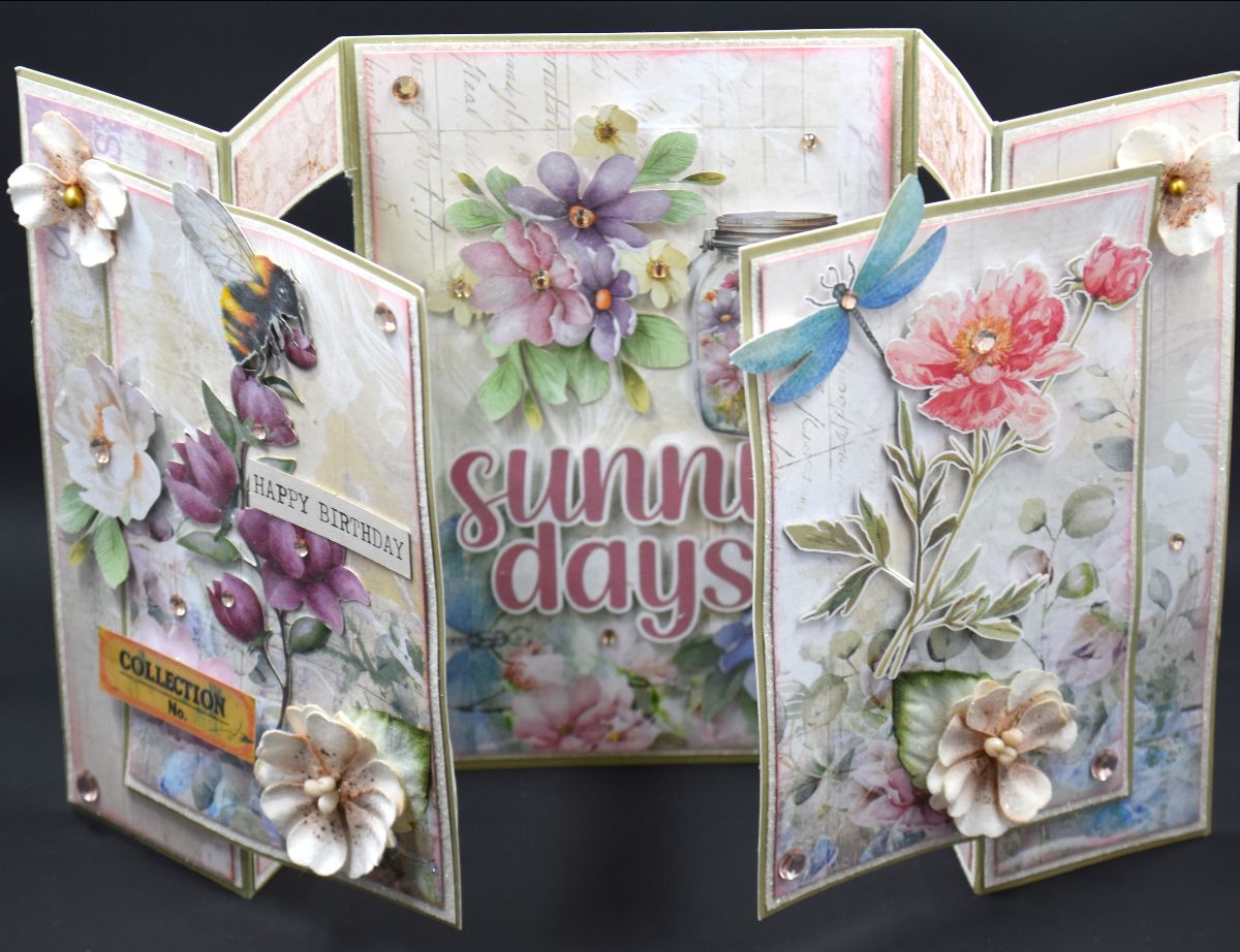 TK Paper Boutique Ready to Assemble Card Making Kit- Shutter Fold Cards