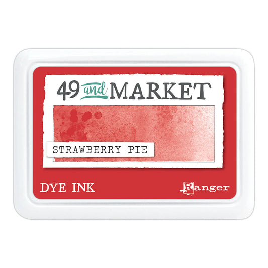 49 and Market/ Ranger Dye Ink Pad- Strawberry Pie