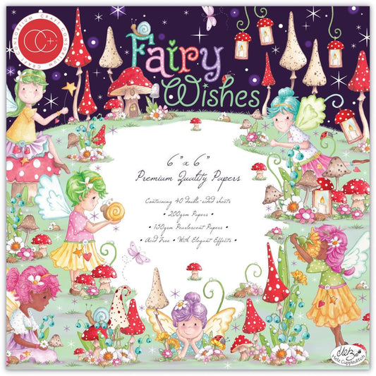 Craft Consortium 6x6 Paper Pad - Fairy Wishes