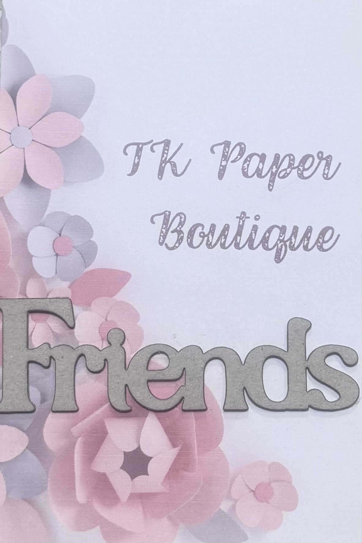 TK Paper Boutique Laser Chipboard - Friends