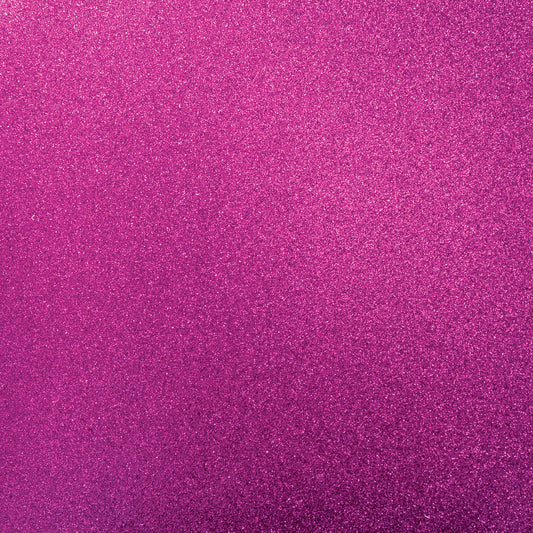 Kaisercraft Glitter Cardstock- Magenta