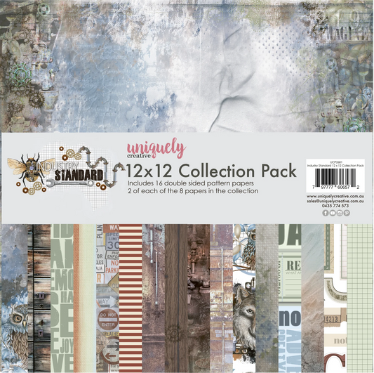 Uniquely Creative 12x12 Double Sided Paper Pack - Industry Standard