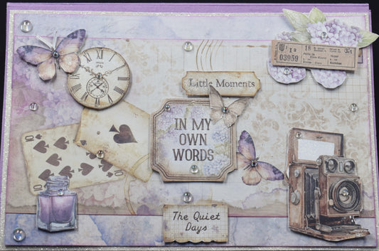 TK Paper Boutique Ready to Assemble Card Making Kit- Inside Out Easel Cards