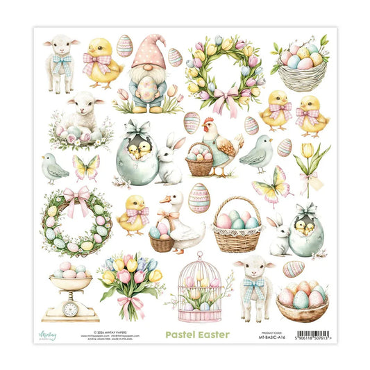 Mintay Paper Basic Elements- Pastel Easter