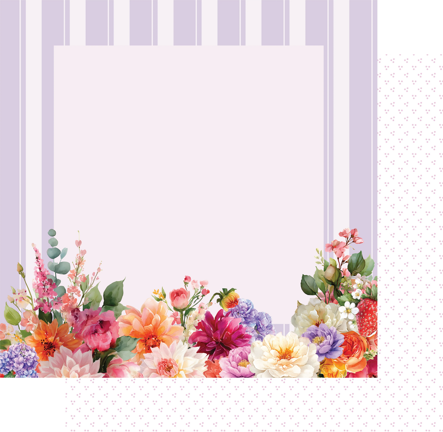 Uniquely Creative 12x12 Double Sided Paper- Oh So Lovely - Oh My Stars