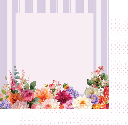 Uniquely Creative 12x12 Double Sided Paper- Oh So Lovely - Oh My Stars