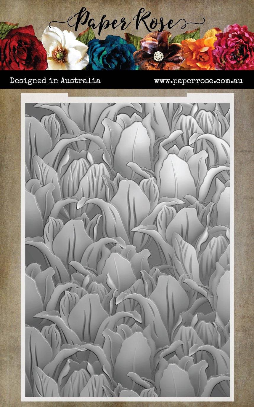 Paper Rose 3D Embossing Folder - Tulips