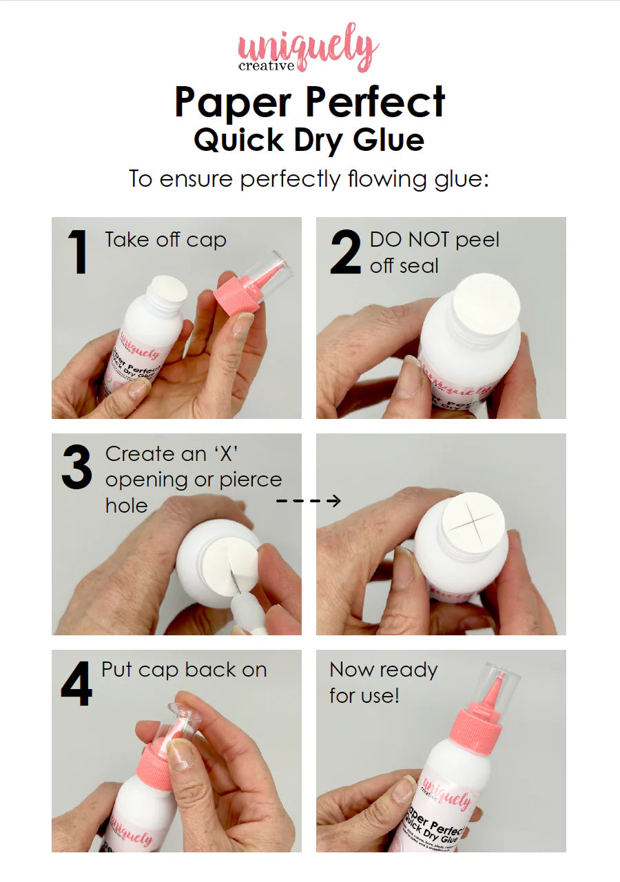 Uniquely Creative Paper Perfect Quick Dry Glue