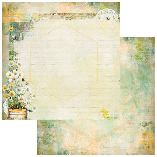 PhotoPlay 12x12 Double Sided Paper- Botanical Buzz- Delicate