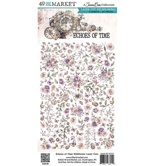 49 and Market Laser Cuts - Echoes of Time- Wildflowers