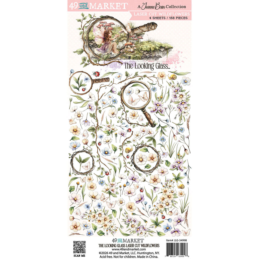 49 and Market Laser Cut Wildflowers- The Looking Glass