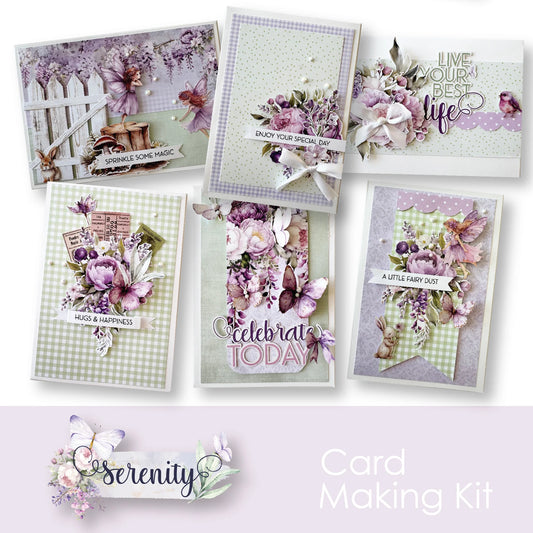Uniquely Creative Card Making Kit  - Serenity