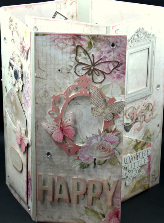 TK Paper Boutique Ready to Assemble Card Making Kit- Dear Diary Slimline Album