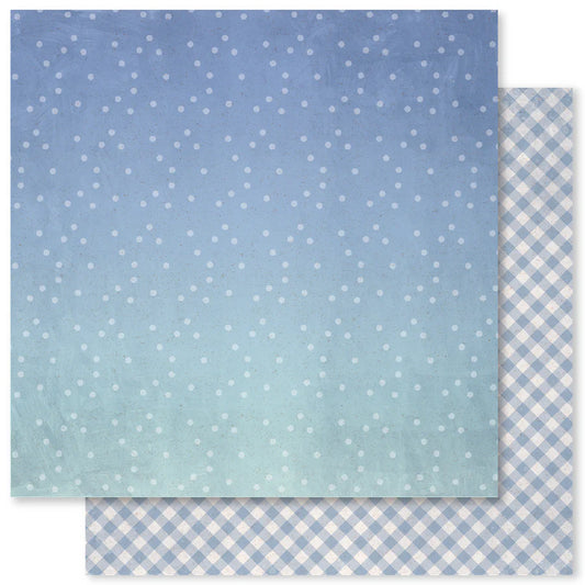 Paper Rose 12x12 Double Sided Paper - Tropical Christmas - Sheet E