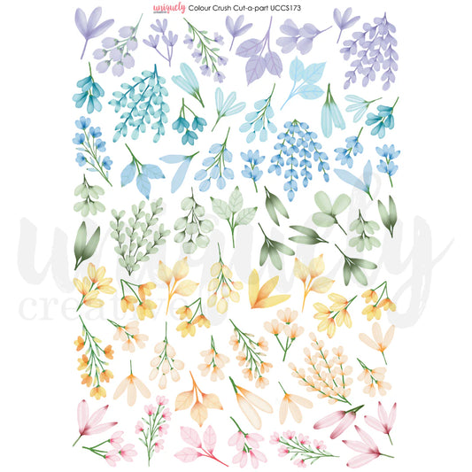 Uniquely Creative Cut-a-Part Sheet - Colour Crush
