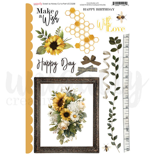Uniquely Creative Cut-a-Part Sheet - Sweet as Honey