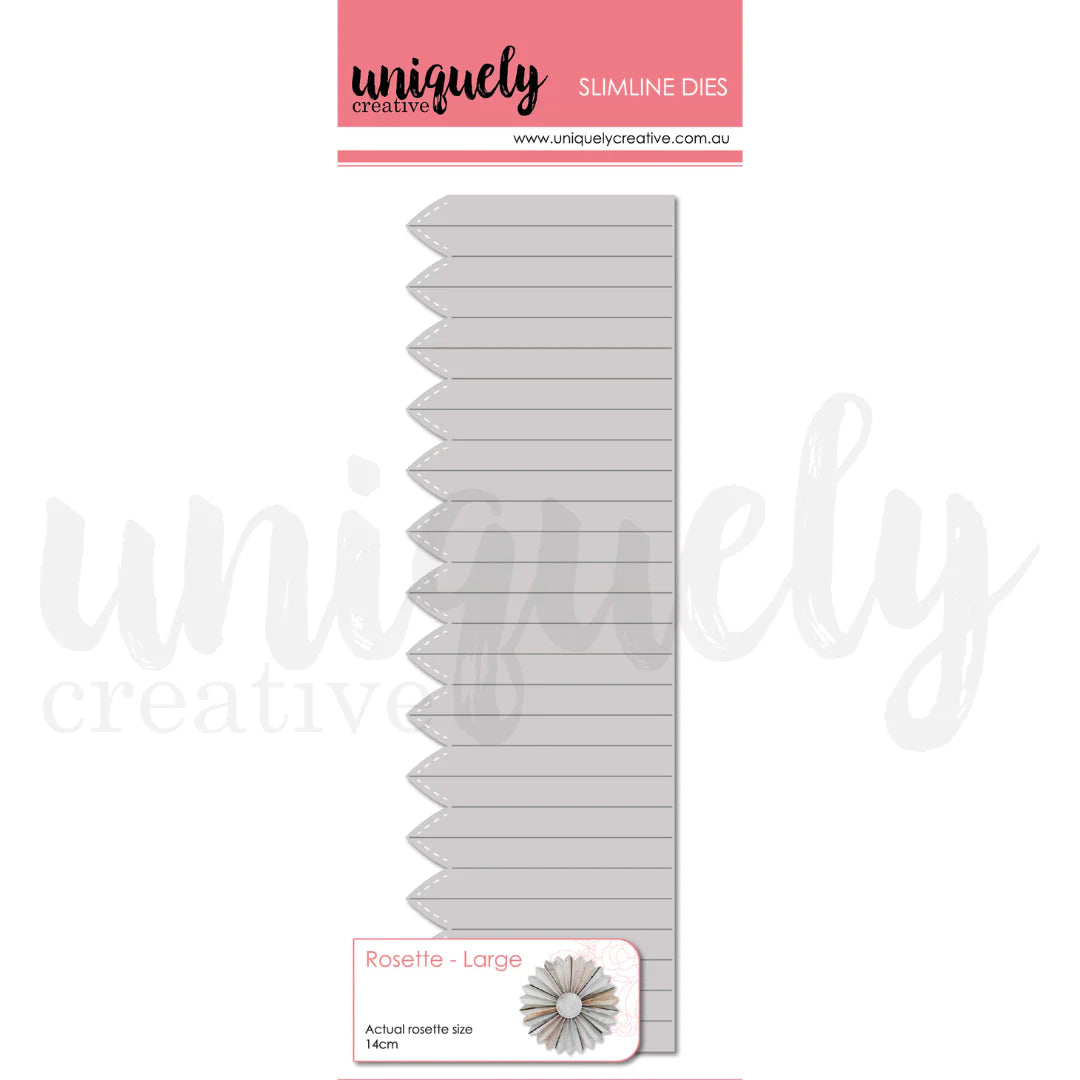 Uniquely Creative Metal Die - Rosette Large