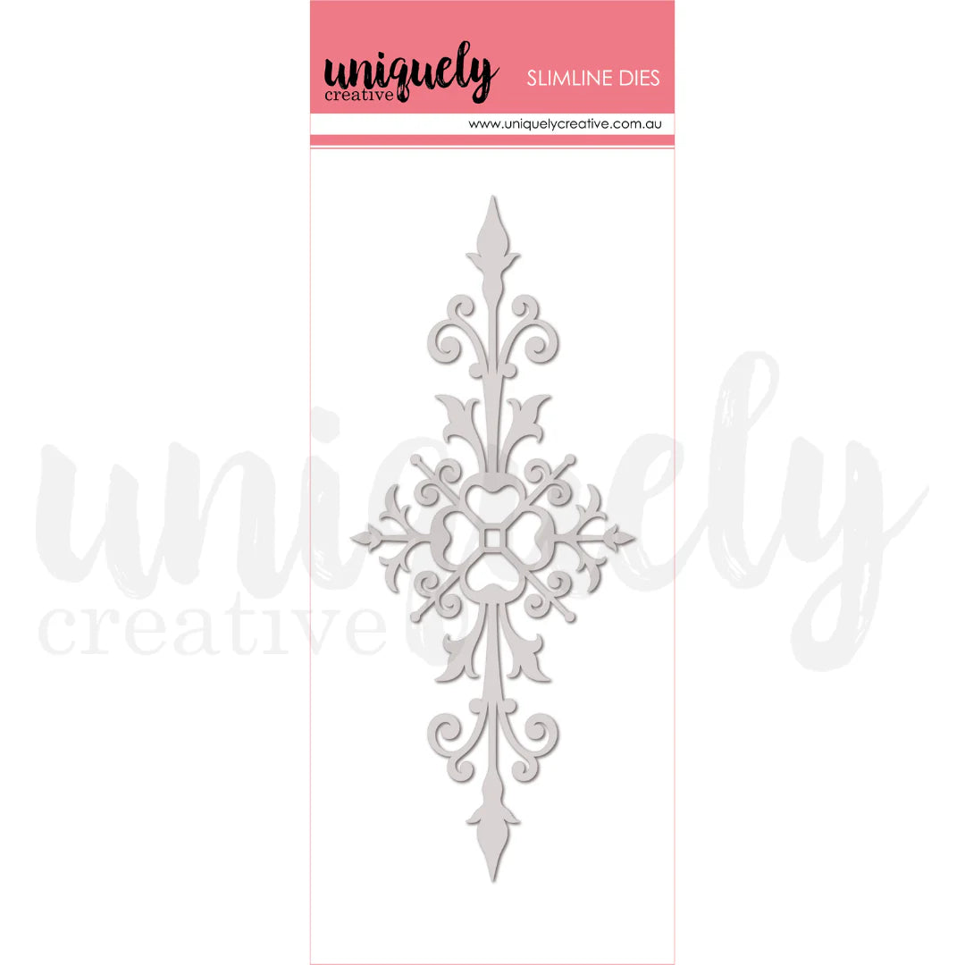 Uniquely Creative Metal Die- Slimline Dies - Ironwork Flourish Die