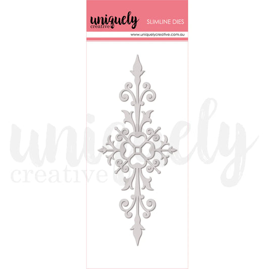 Uniquely Creative Metal Die- Slimline Dies - Ironwork Flourish Die