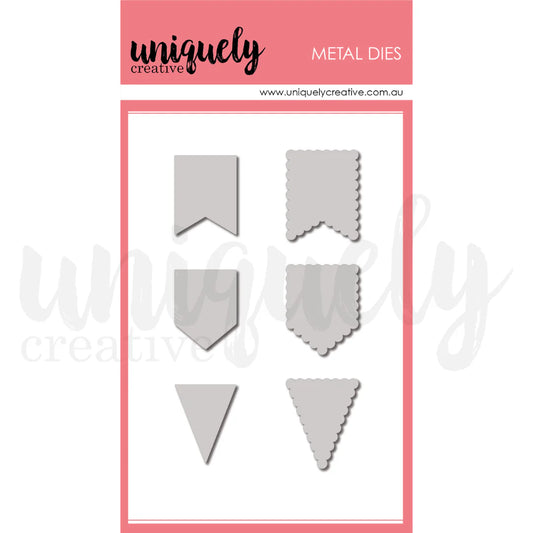 Uniquely Creative Metal Dies- Bunting Elements