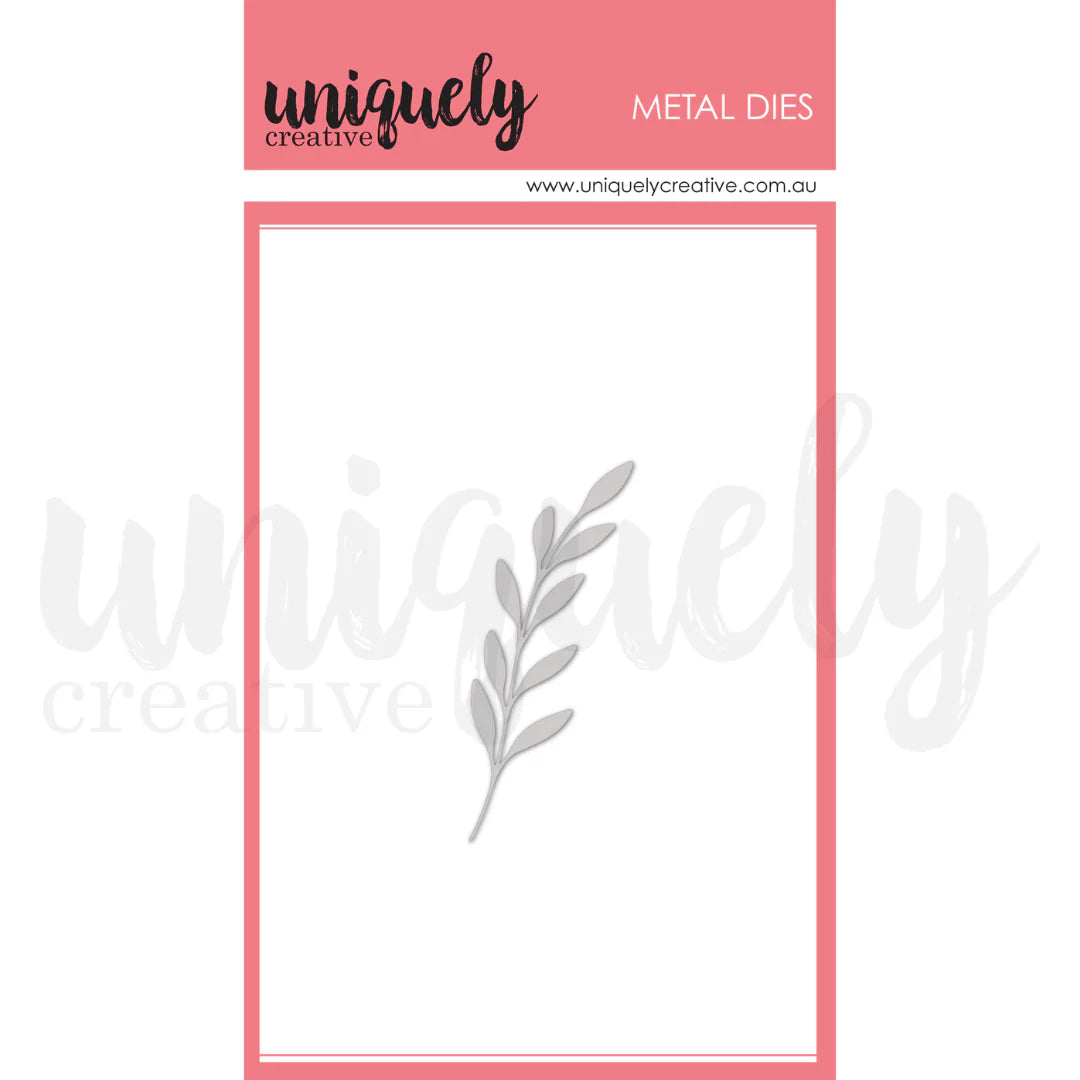 Uniquely Creative Metal Die - Leafy Stem Die