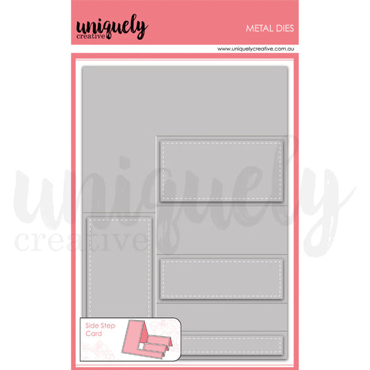Uniquely Creative Metal Dies- Side Stepper Card Die
