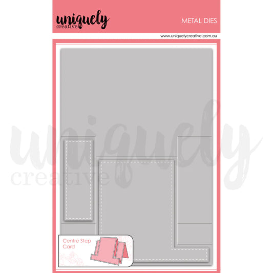 Uniquely Creative Metal Die- Centre Stepper Card Die