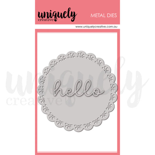 Uniquely Creative Metal Die- Delicate Doily