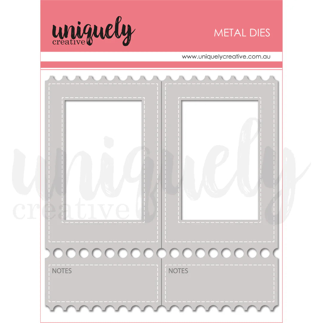 Uniquely Creative Metal Dies- Folding Ticket Frame