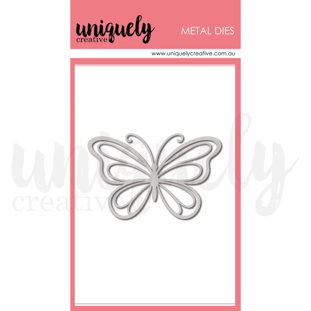 Uniquely Creative Metal Dies- Delicate Butterfly