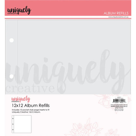 Uniquely Creative 12x12 Album Refills- 10 pack