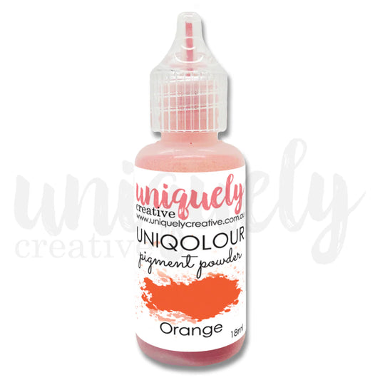 Uniquely Creative Uniqolour Pigment Powder- Orange