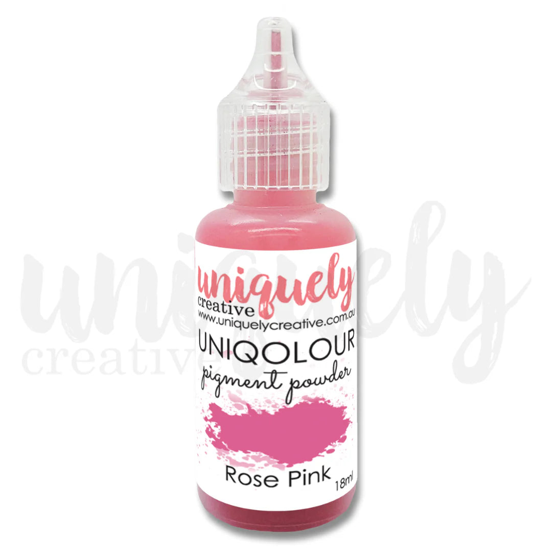 Uniquely Creative Uniqolour Pigment Powder- Rose Pink