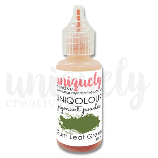 Uniquely Creative Uniqolour Pigment Powder- Gum Leaf Green