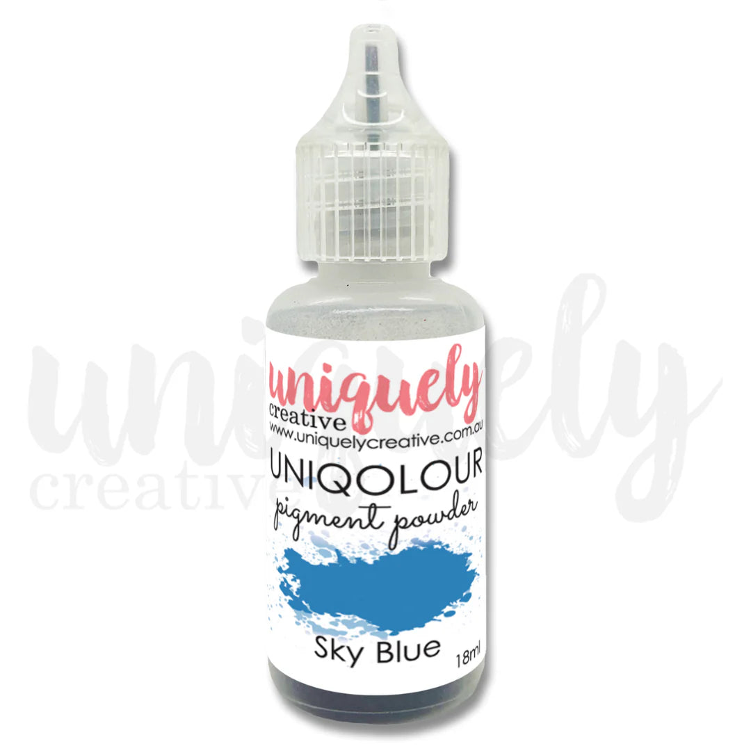 Uniquely Creative Uniqolour Pigment Powder- Sky Blue
