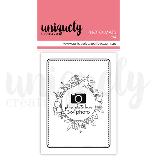 Uniquely Creative Photo Mats- 3x4