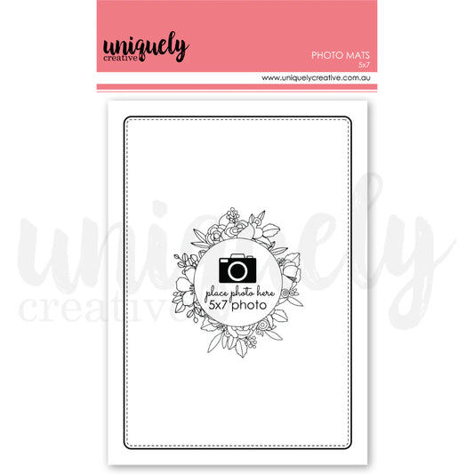 Uniquely Creative Photo Mats- 5x7
