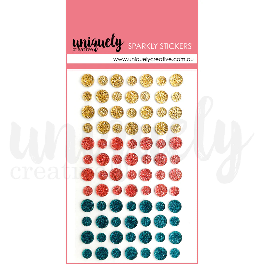 Uniquely Creative Stickers- Sparkly Stickers- Celebrations