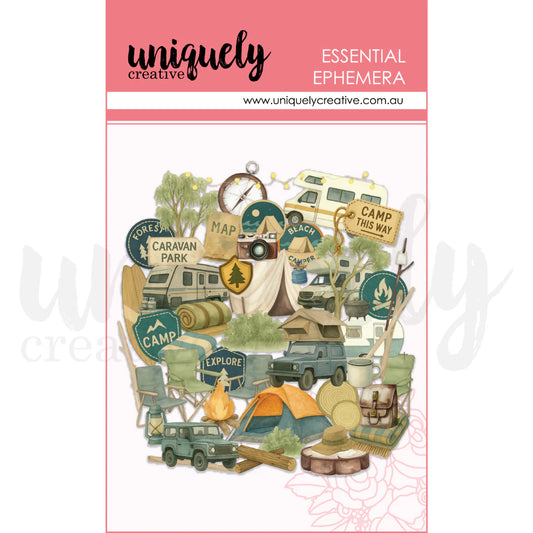Uniquely Creative Essential Ephemera- Campsite Ephemera