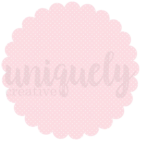 Uniquely Creative Scalloped Decorative Base Layer