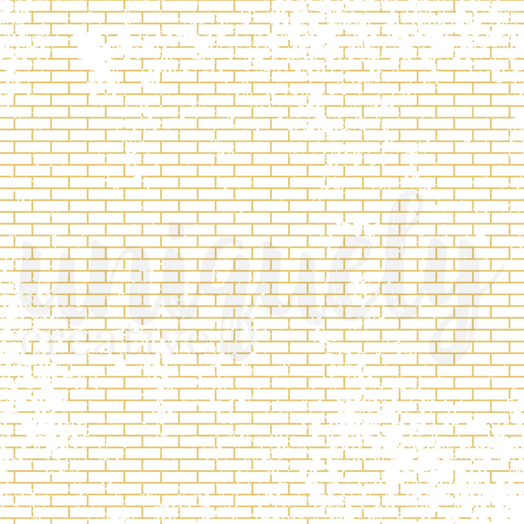 Uniquely Creative 12x12 Foil Acetate Sheet - Brick Foil