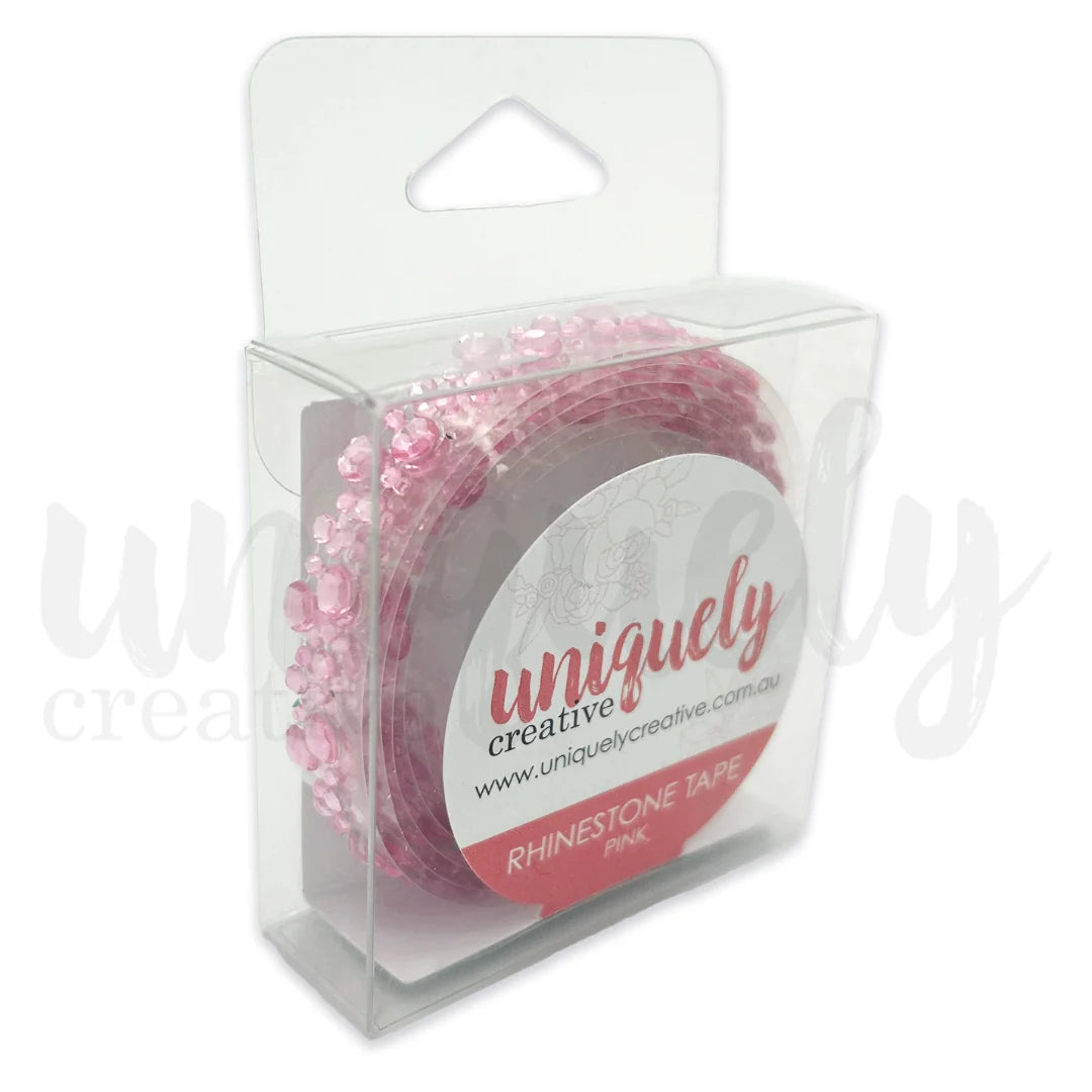 Uniquely Creative Rhinestone Tape- Pink