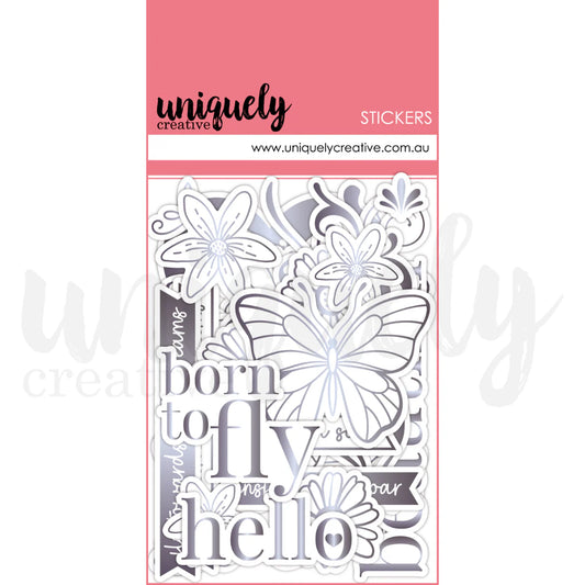 Uniquely Creative Ephemera- Ultraviolet Delight Holographic Ephemera