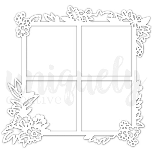 Uniquely Creative Frame Overlay- Paperbark Blooms
