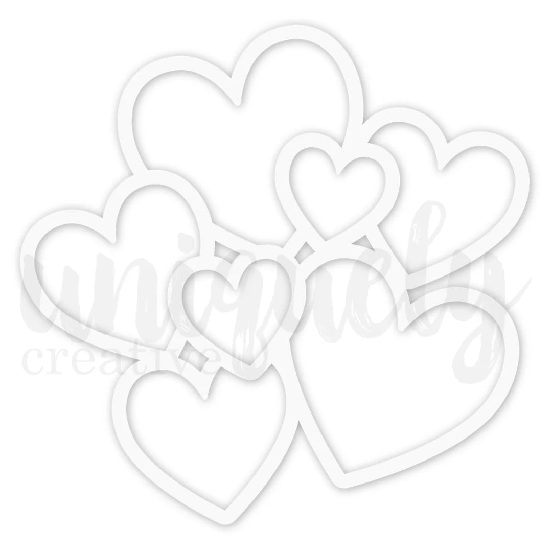 Uniquely Creative Overlay- Hearts Overlay