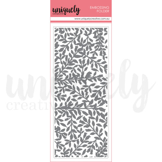 Uniquely Creative Embossing Folder- Breathtaking Slimline