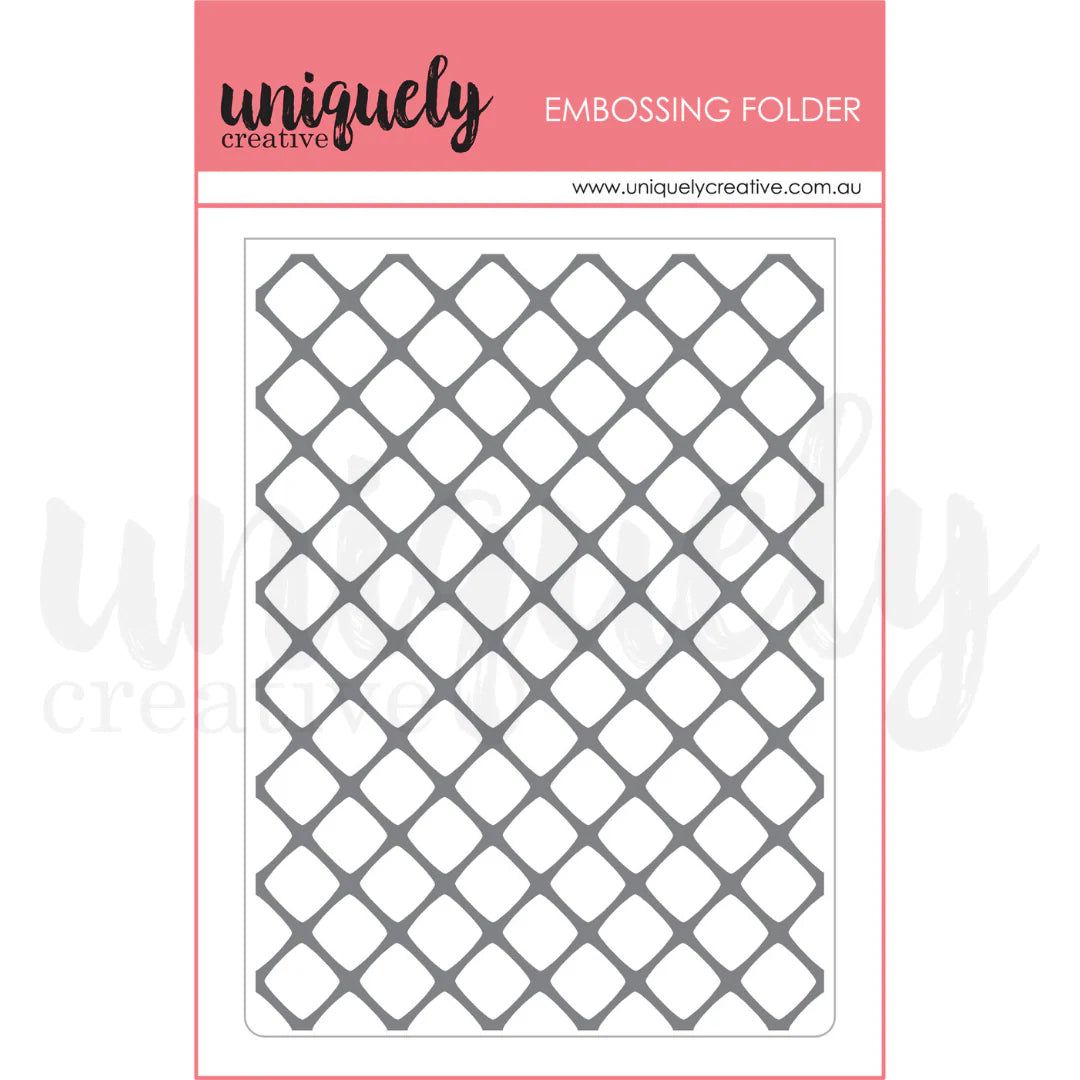 Uniquely Creative Embossing Folder- Encapture