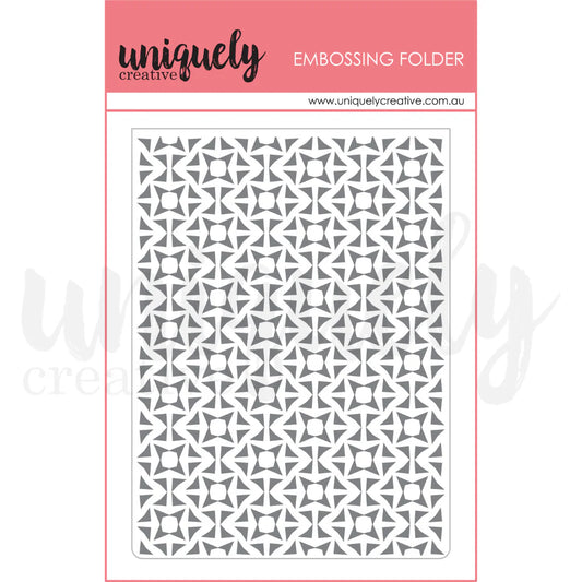 Uniquely Creative Embossing Folder- Fascinating